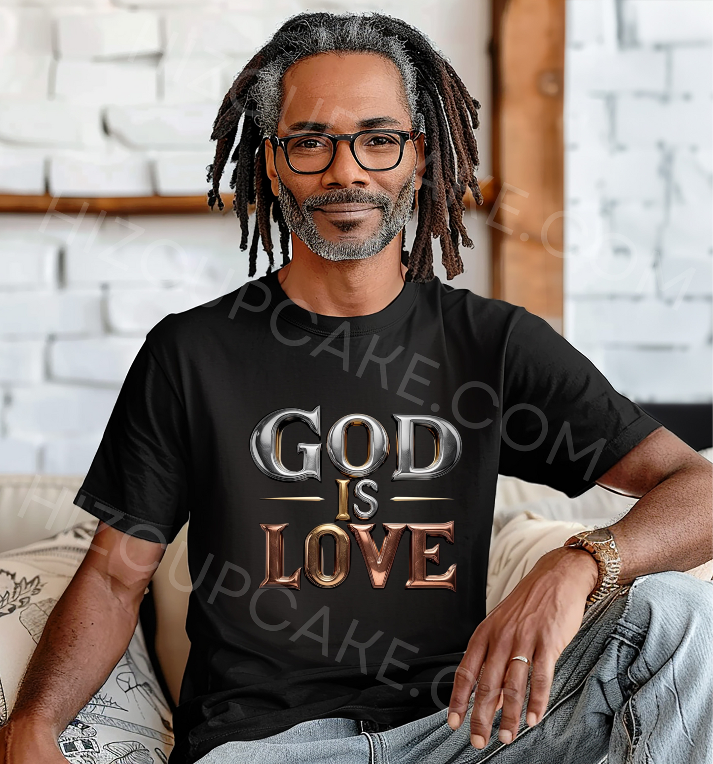 God Is Love Masculine Shirt