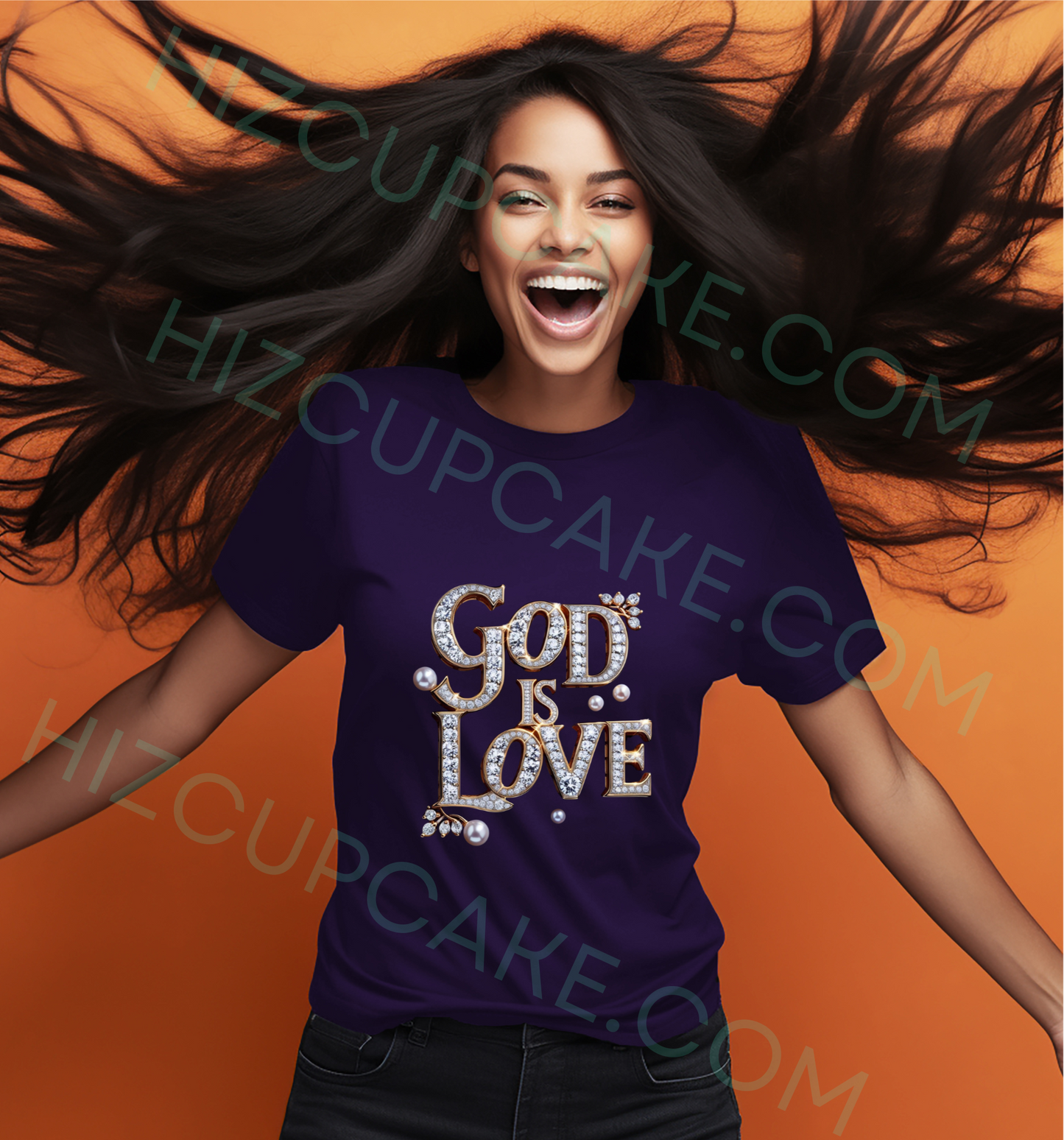 God Is Love Diamonds & Pearls Shirt