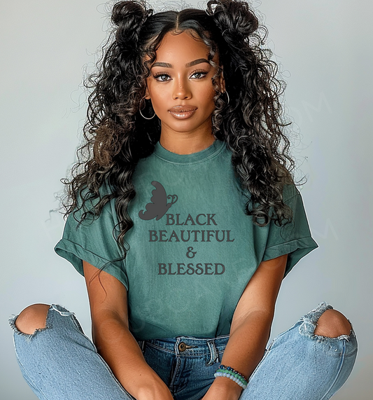 Black Beautiful & Blessed Shirt