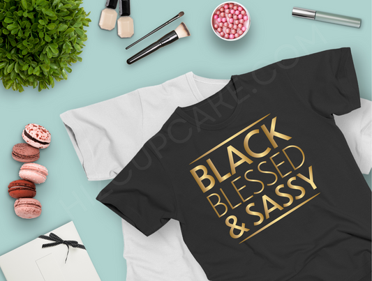 Black Blessed and Sassy Shirt