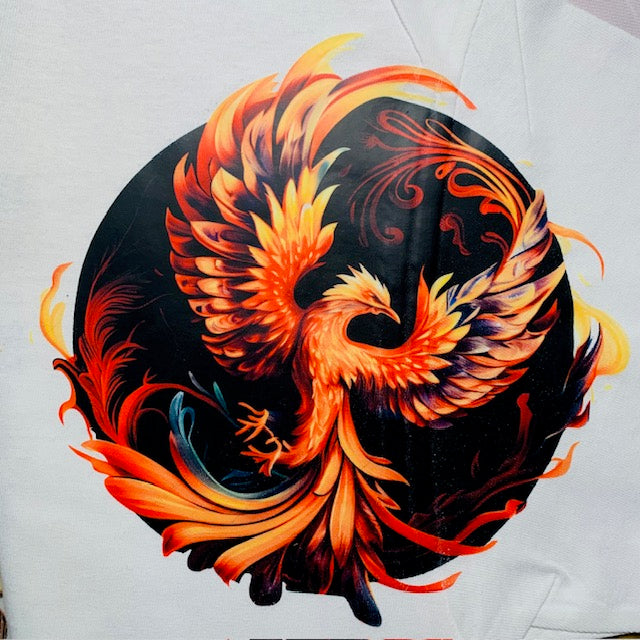 Phoenix- White Tee