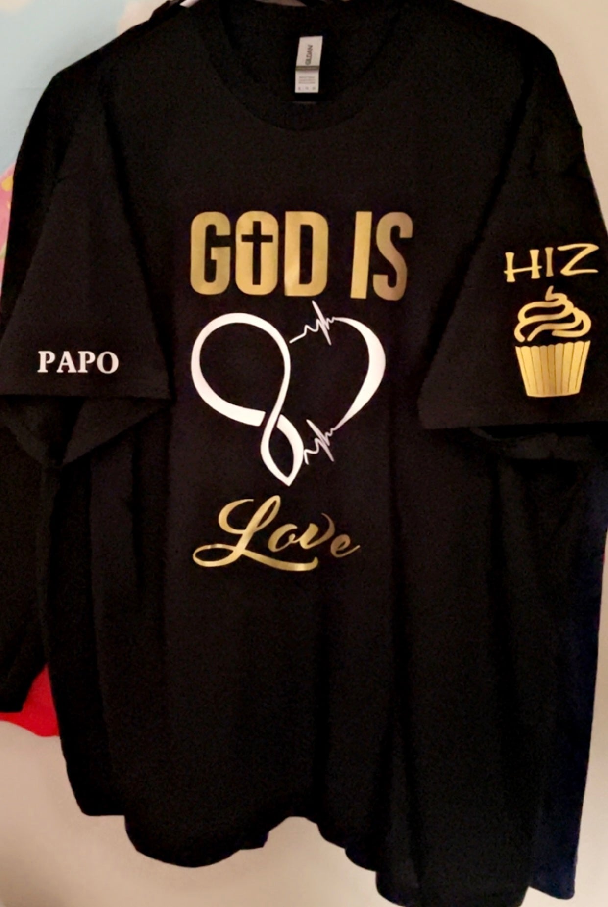 God Is Love Silver and Gold